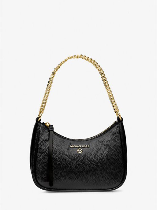 Jet Set Charm Small Pebbled Leather Pochette