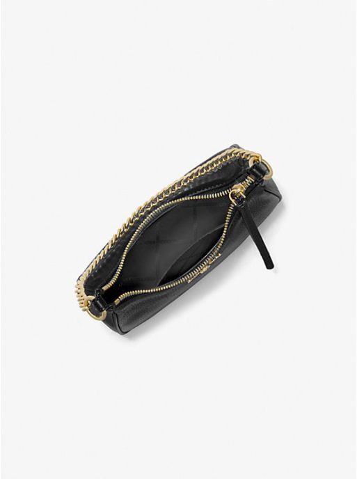 Jet Set Charm Small Pebbled Leather Pochette - Image 2