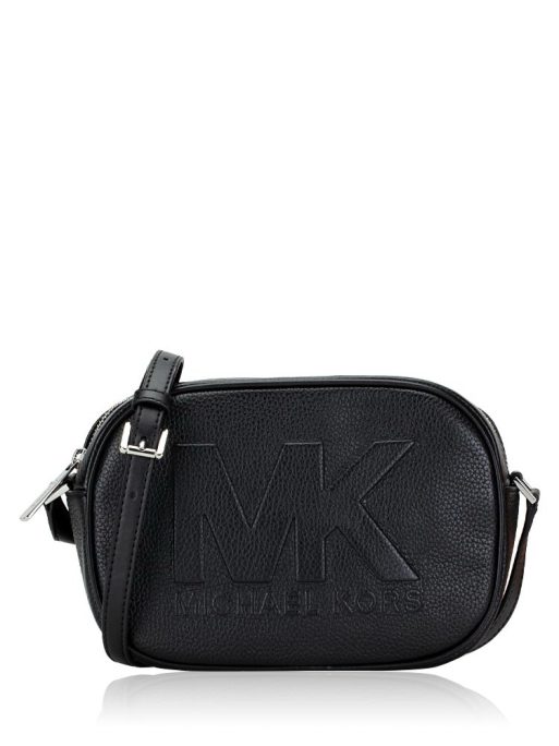 Jet Set Travel Medium Oval Camera Crossbody Black