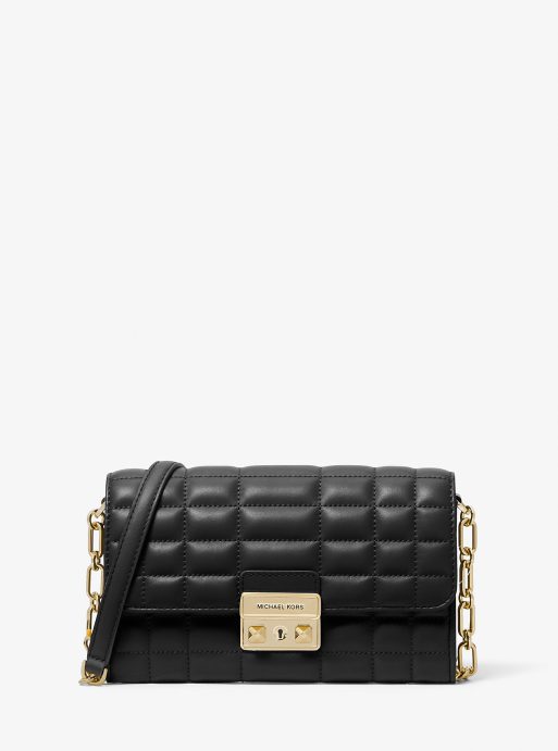 Tribeca Large Leather Convertible Crossbody Bag