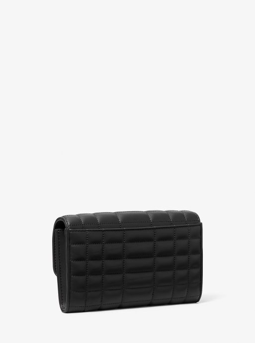 Tribeca Large Leather Convertible Crossbody Bag - Image 3