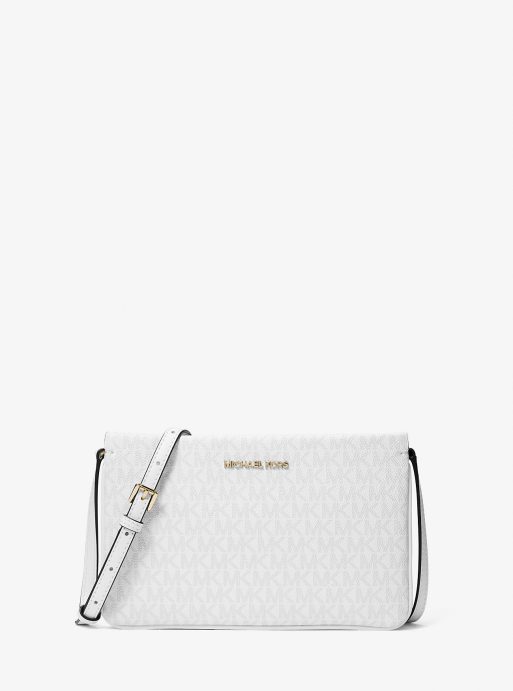 Jet Set Large Signature Logo Crossbody Bag