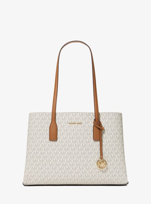 Ruthie Medium Signature Logo Tote Bag