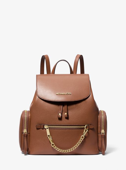 Jet Set Medium Pebbled Leather Backpack